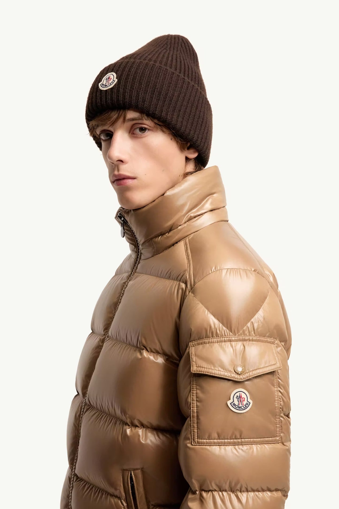 Moncler Maya Hooded Short Down Jacket