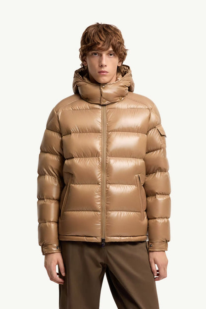 Moncler Maya Hooded Short Down Jacket