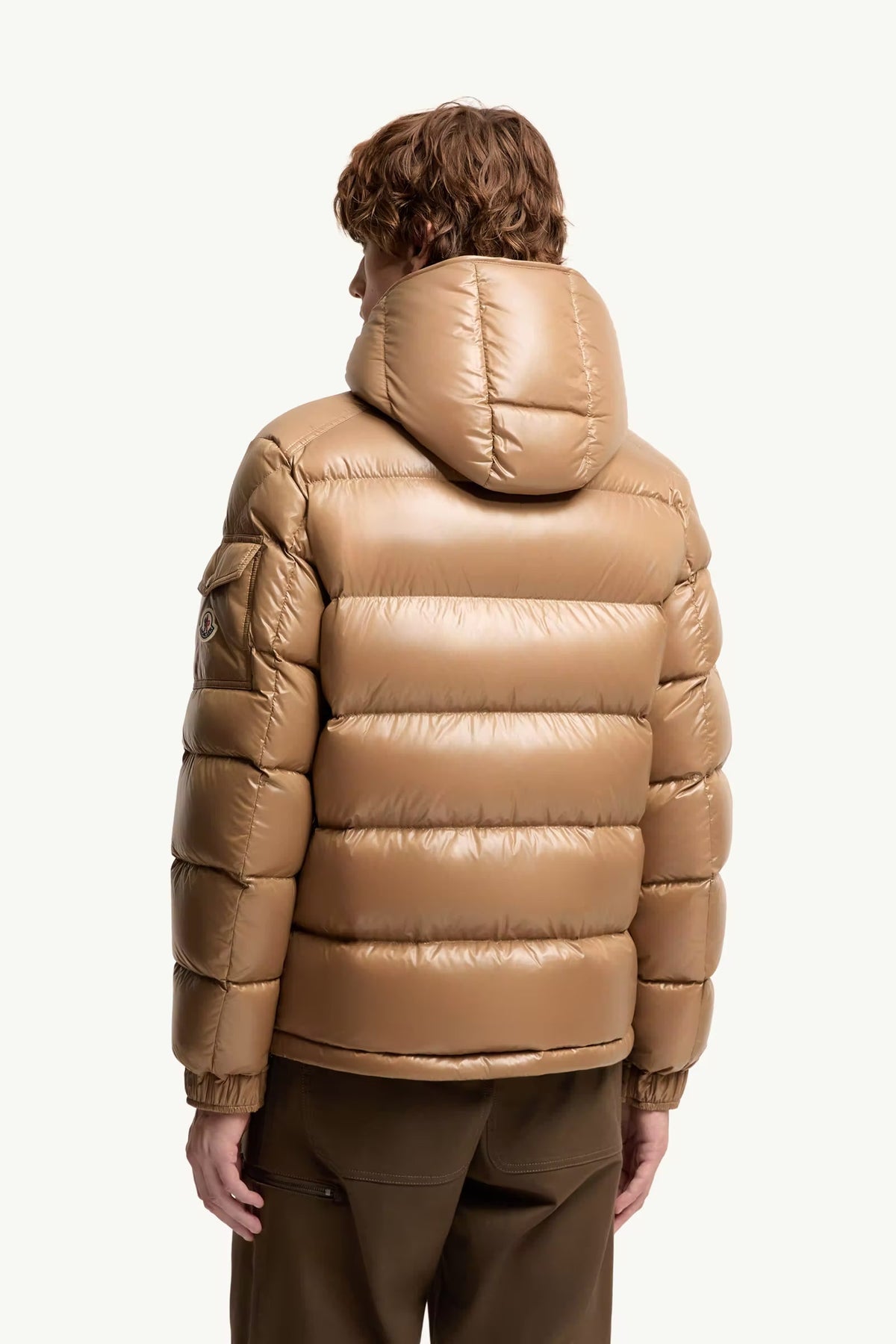 Moncler Maya Hooded Short Down Jacket
