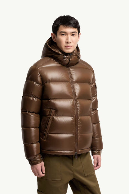 Moncler Maya Hooded Short Down Jacket