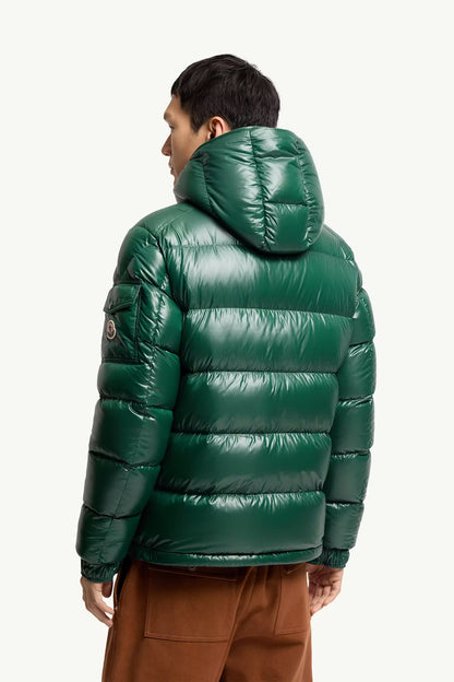 Moncler Maya Hooded Short Down Jacket