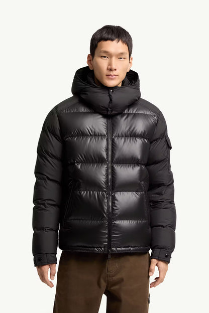 Moncler Maya Hooded Short Down Jacket