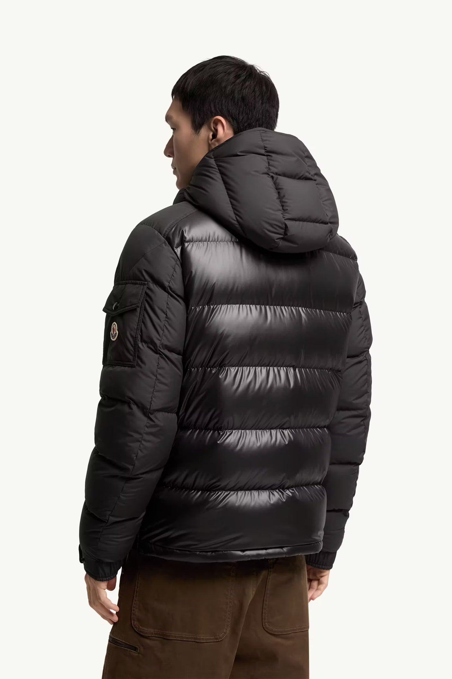 Moncler Maya Hooded Short Down Jacket