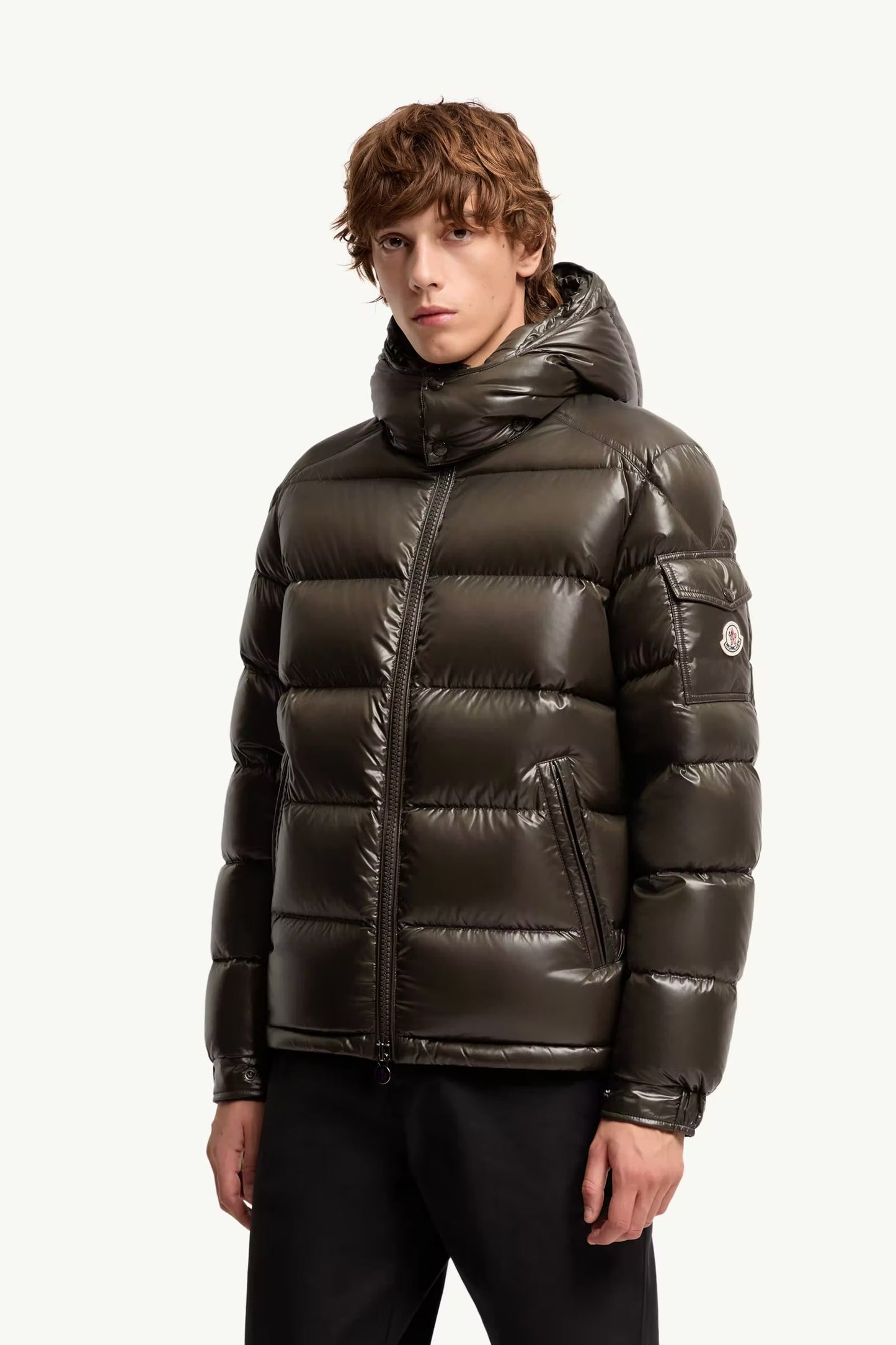 Moncler Maya Hooded Short Down Jacket