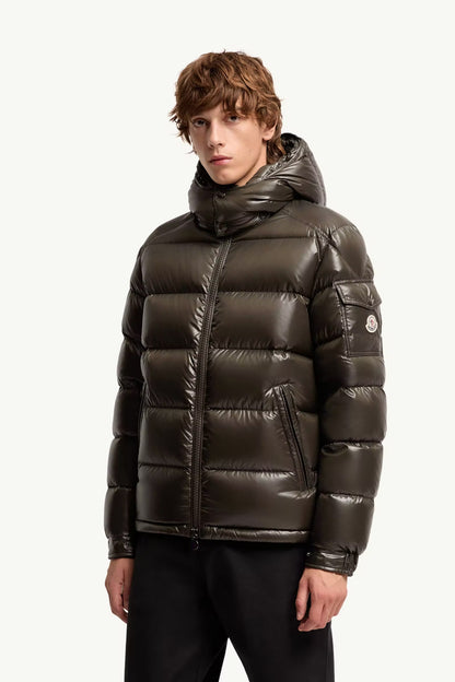 Moncler Maya Hooded Short Down Jacket